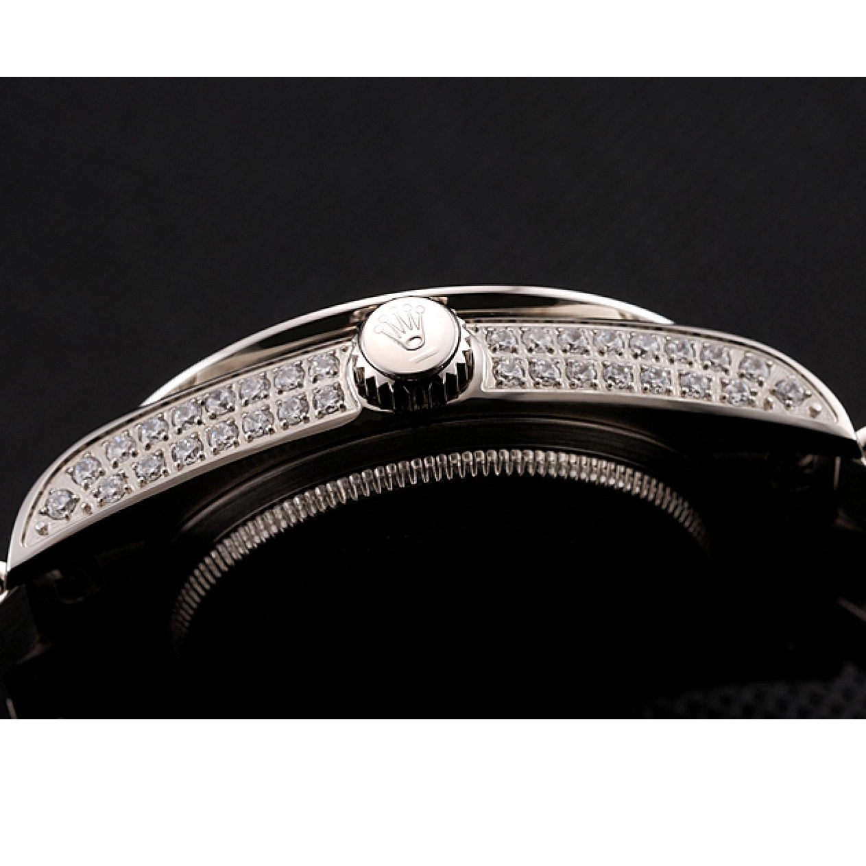 Good Copy Rolex Watches Diamond Bracelet 1453950 Pave Case Dial Swiss Diamond Rolex Diamond Day-Date 0816